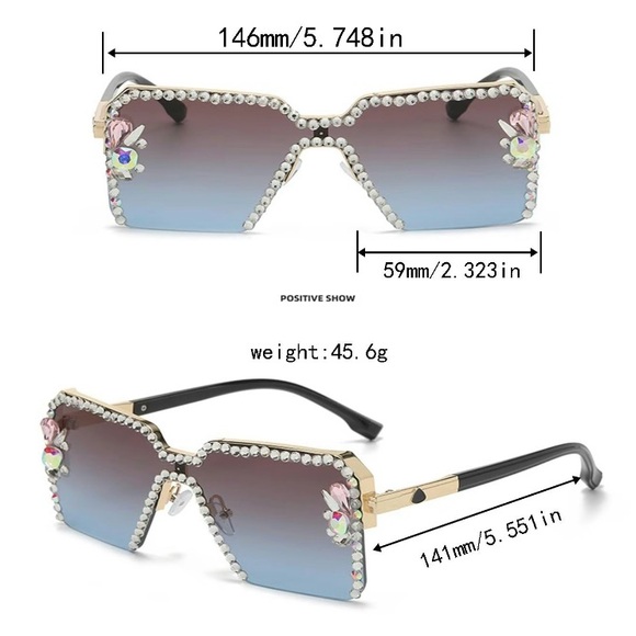 Shining glasses for any occasion stunning as well as casual - Picture 3 of 3